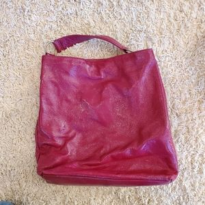 Beautiful Cranberry HOBO Purse
